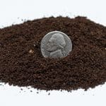 Grind size - medium fine ground coffee